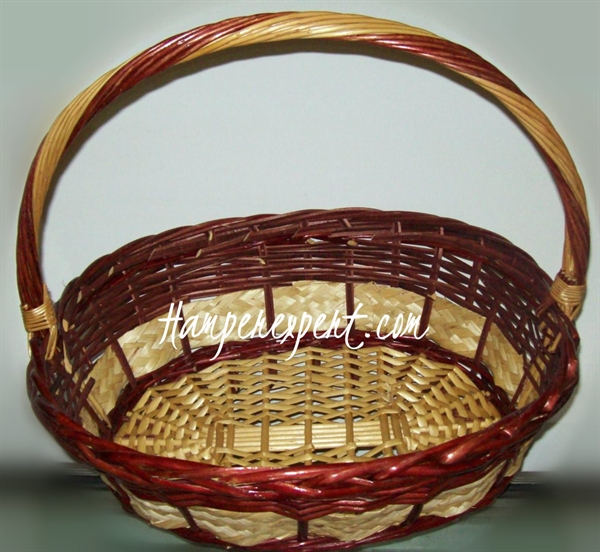 Wicker Oval Large handle