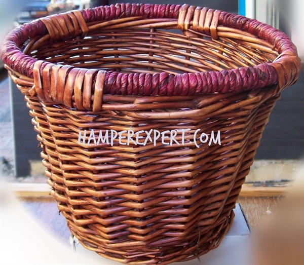 Wicker Round Small pot.