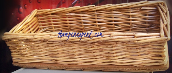 Wicker tray small