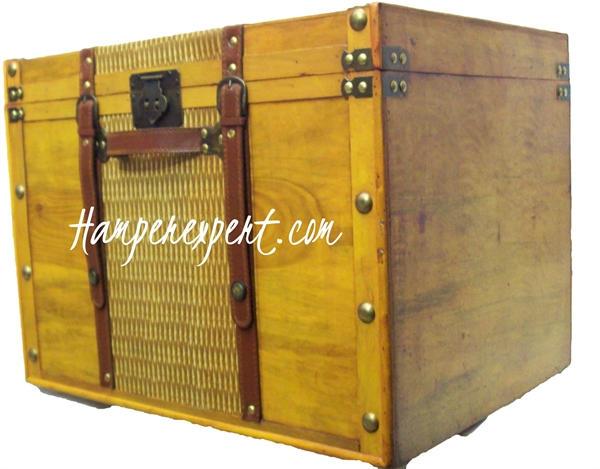 Wooden trunk ( box ) large