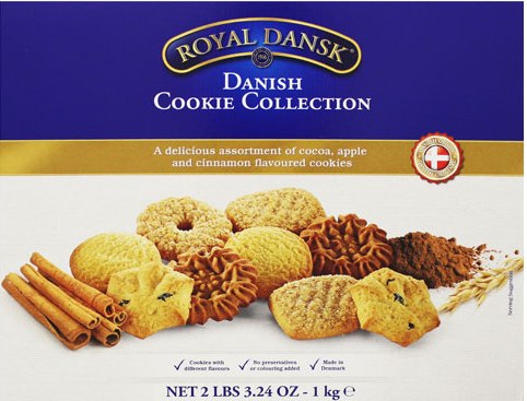 Danish biscuits 1000gr